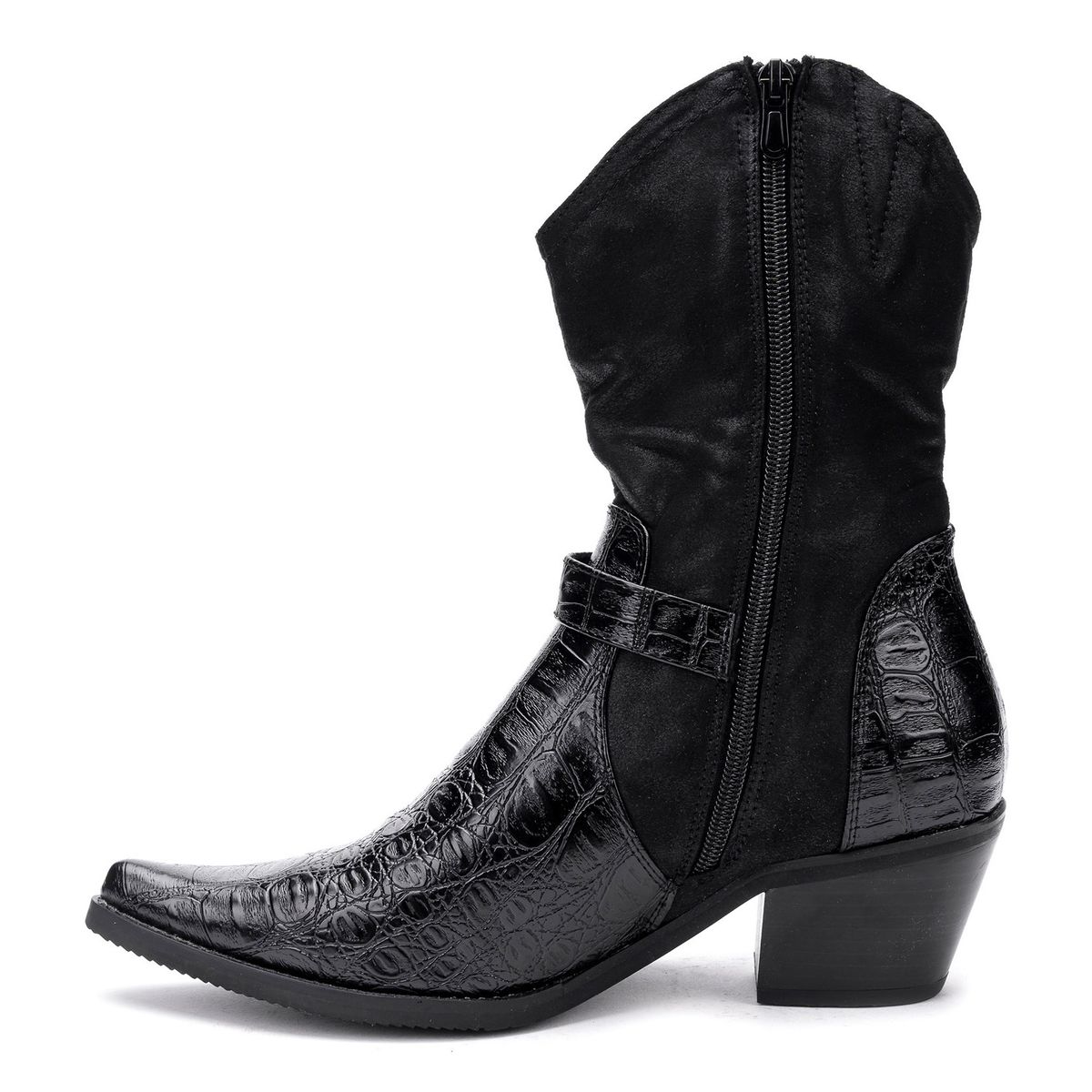 CHINITOWN - Bota Mujer Negro Donia Chinitown