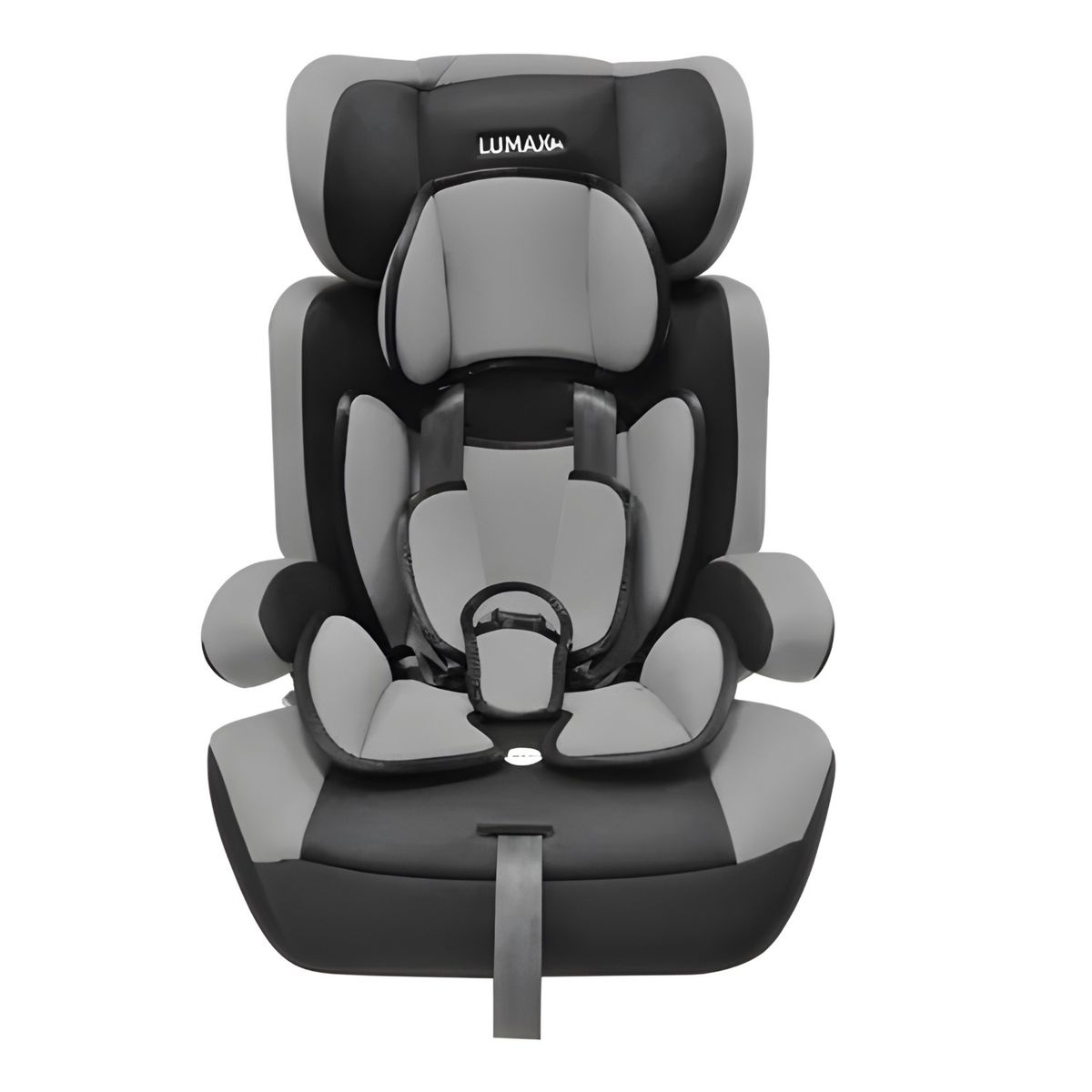 LUMAX - Silla Tipo Butaca de Auto Para Niños Gris