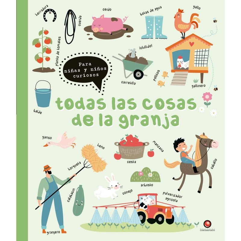 EDITORIAL CONTRAPUNTO - Libro Todas Las Cosas De La Granja