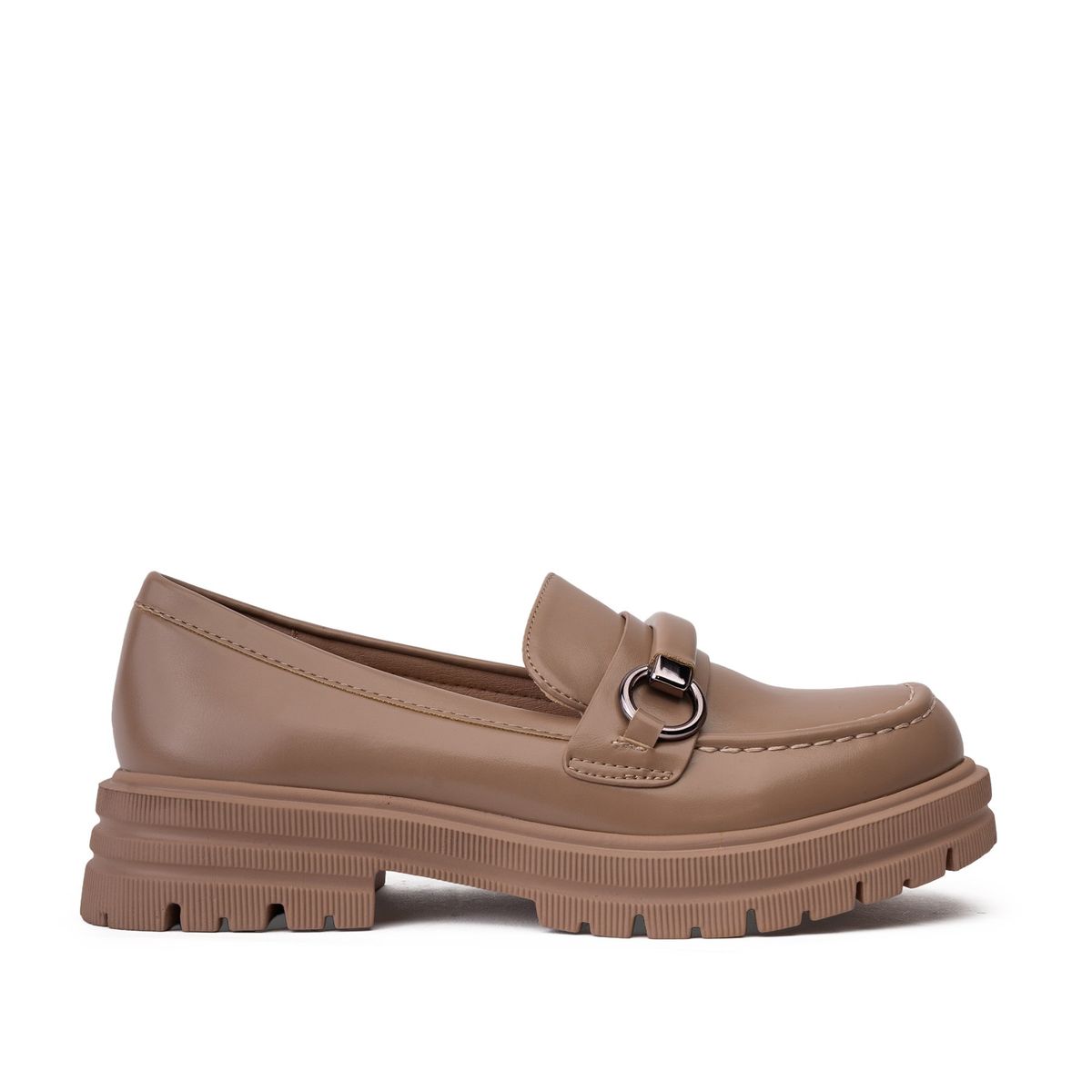 CHINITOWN - Mocasín Mujer Khaki Simona Chinitown