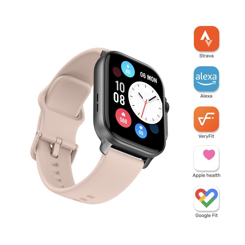 LHOTSE - Pack Smartwatch Connect S03+ Audífono RM7 Pink Lhotse