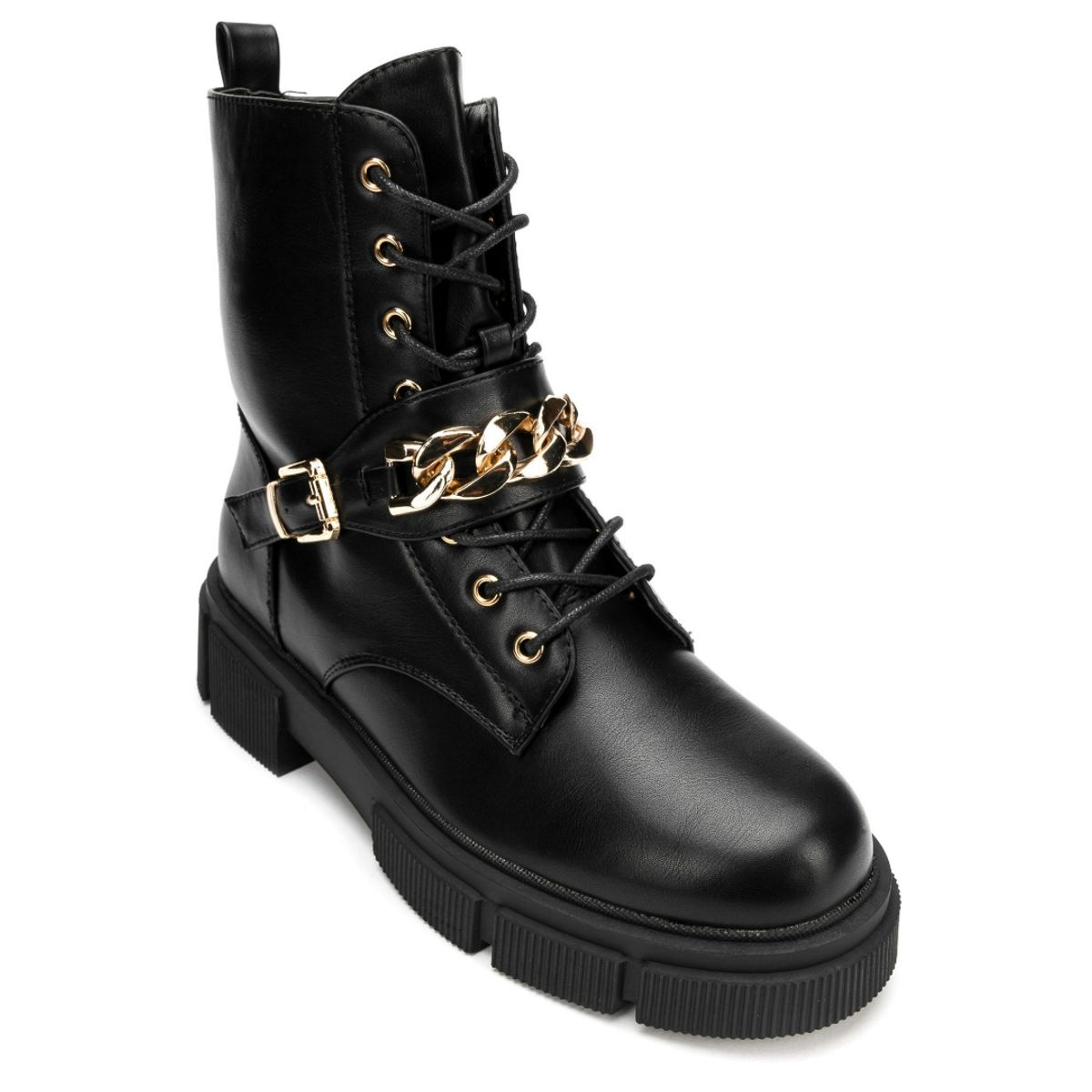 CHINITOWN - Bota Mujer Negro Malia Chinitown