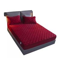 Cubre Colchón Protector Plaza y Media Elástico Acolchado