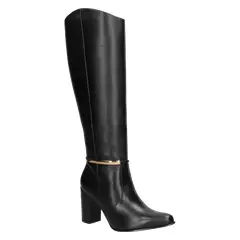 LUZ DA LUA - Bota Casual Mujer Negro