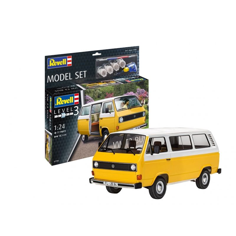 REVELL - REVELL 67706 MODEL SET VW T3 BUS 1:25