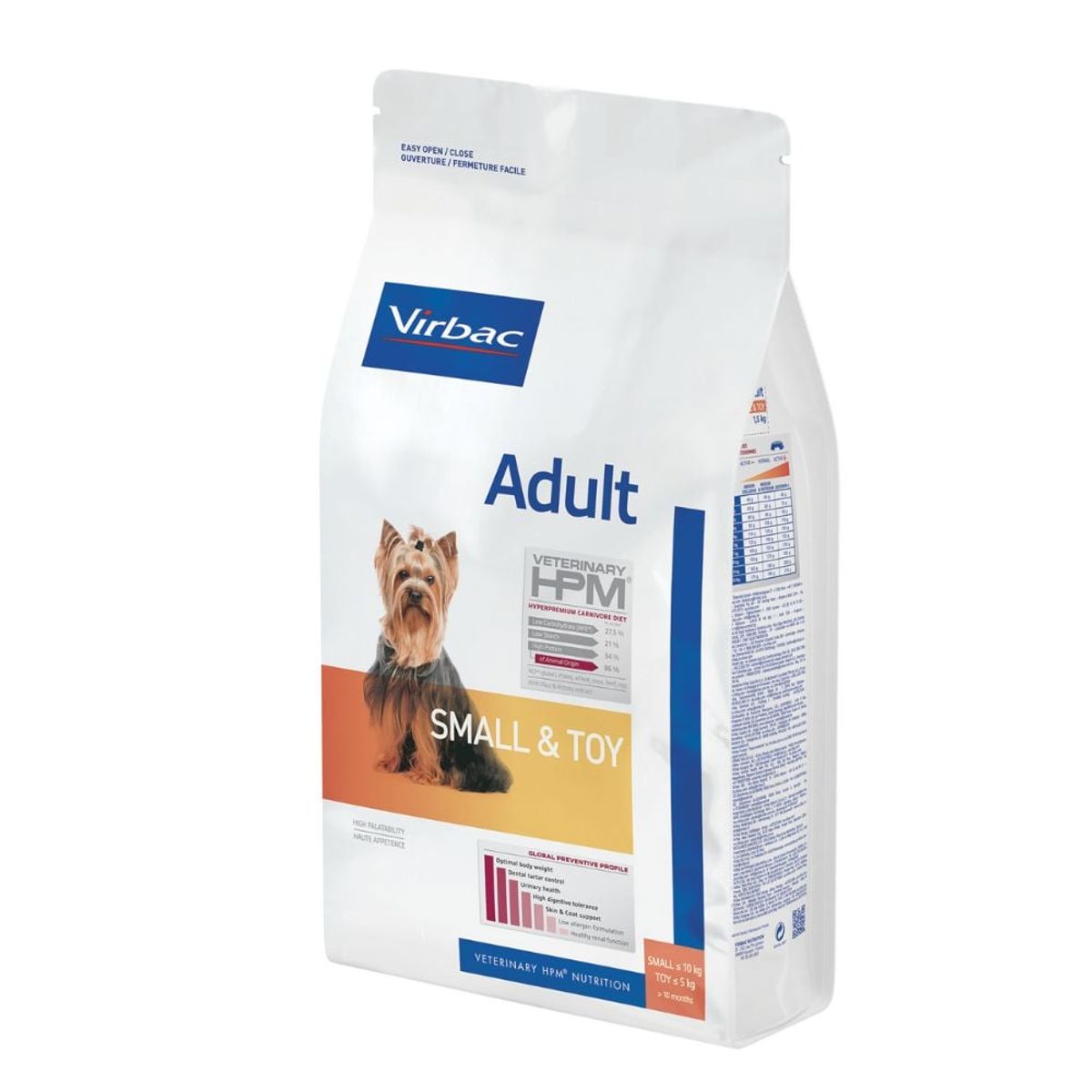 VIRBAC - HPM Virbac Dog Adult Small & Toy 3 kg