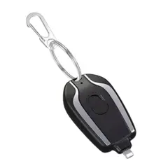 GENERICO - Llavero Portátil Mini Power Bank De 1500 Mah Tipo C