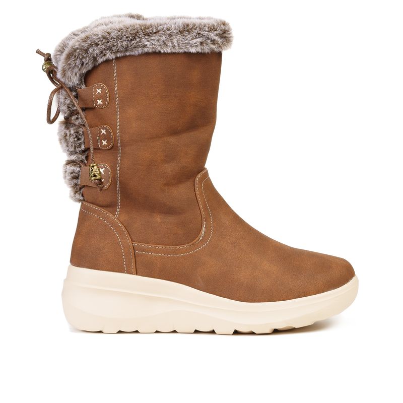 THUNDER BLUE - Bota Mujer Café Zaria Thunder Blue