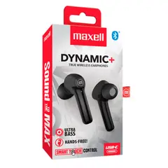 MAXELL - Audífonos Bluetooth Dynamic TW Maxwell Negro