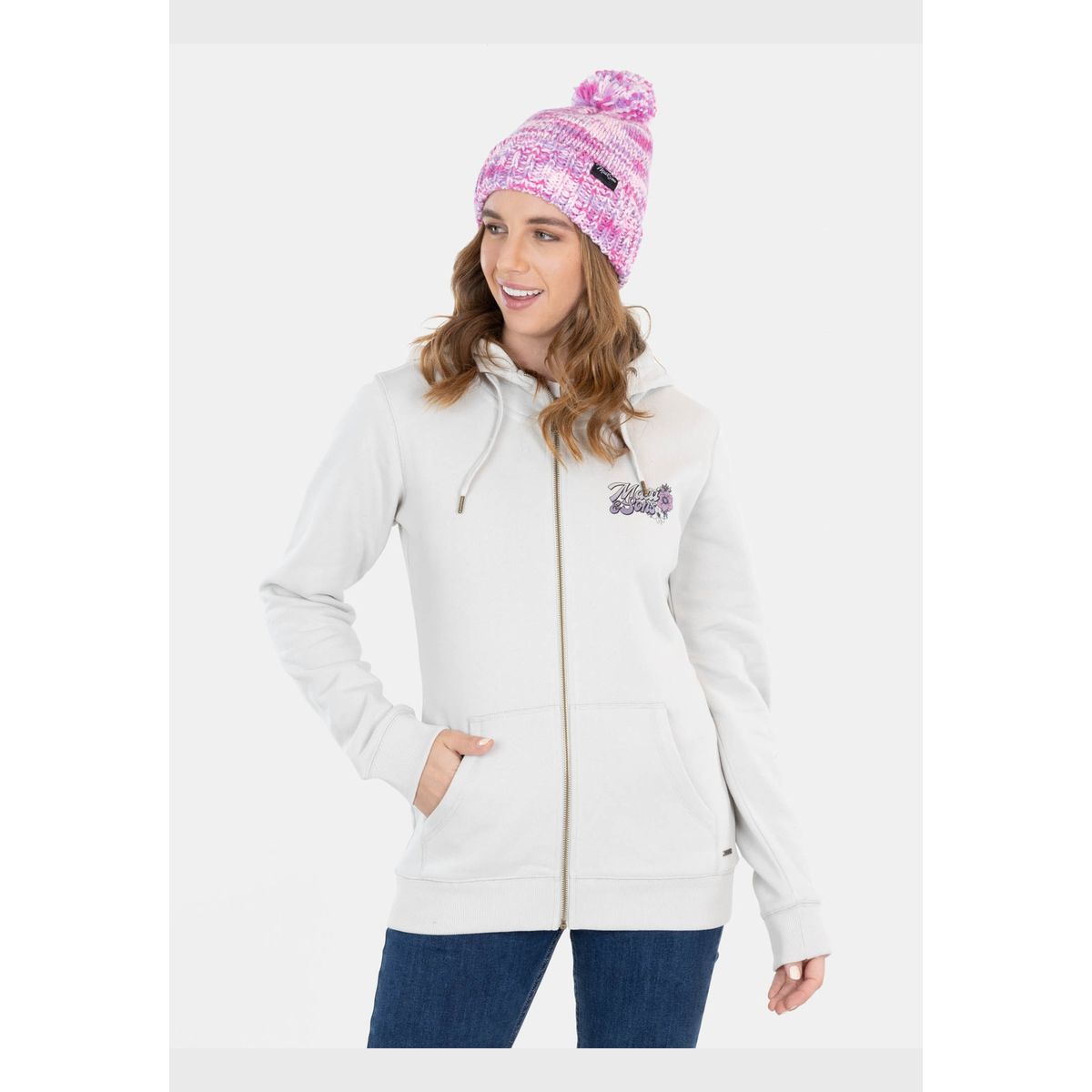 MAUI AND SONS - Poleron Montreal Blanco Mujer Maui And Sons