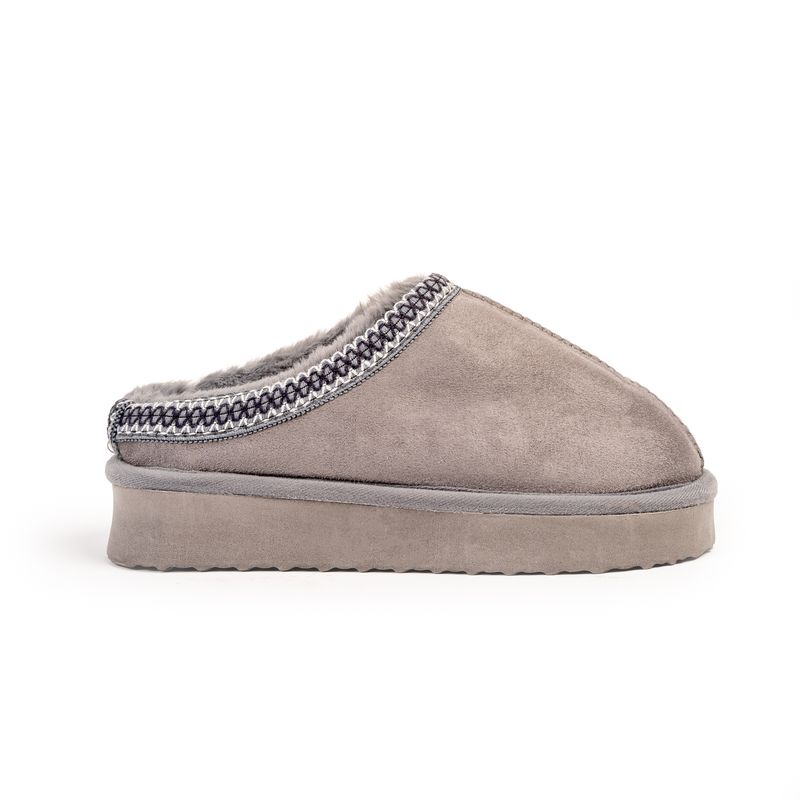 CARBIN - Pantufla Mujer Gris Ayana Carbin