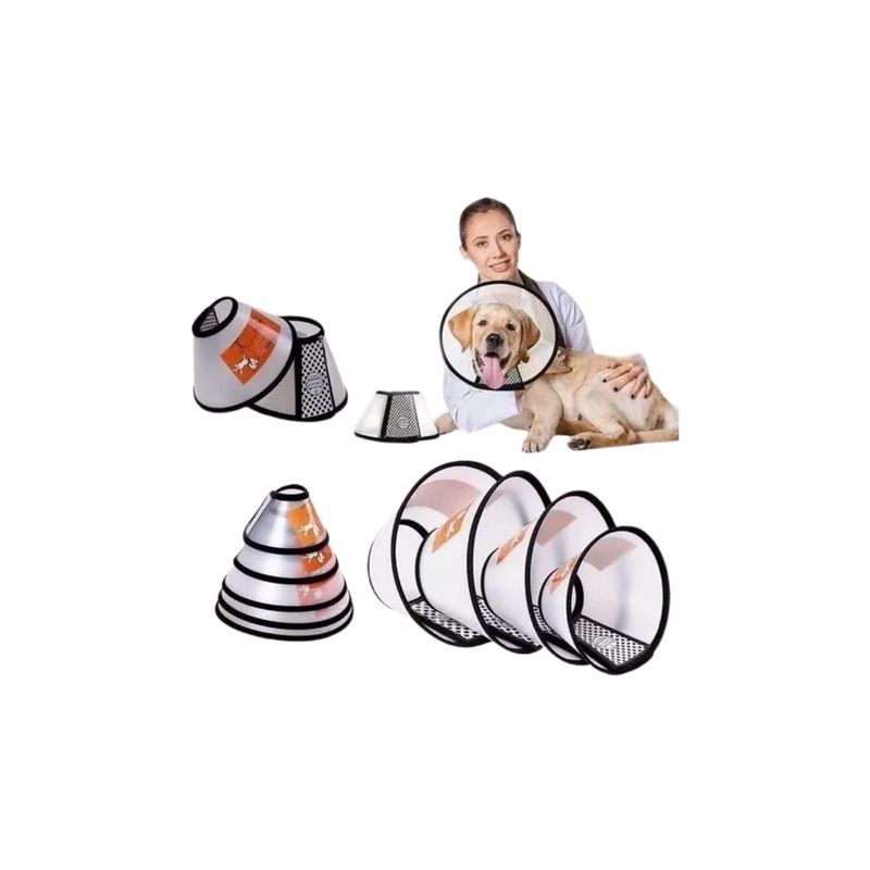GENERICO - Collar Isabelino Para Mascotas Perro Y Gato Varios Tamaños