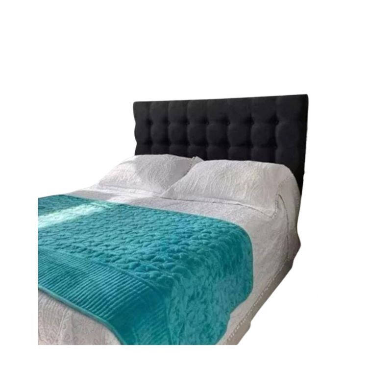 GENERICO - Piecera De Cama Cubrecama Polar Plush 210cmx95cm Unicolor