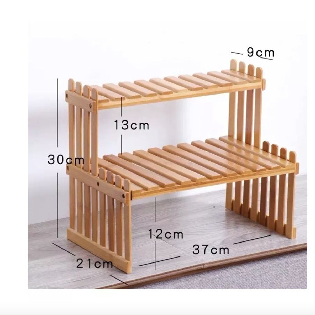 GENERICO - Exhibición Porta Macetero De Madera Decoración