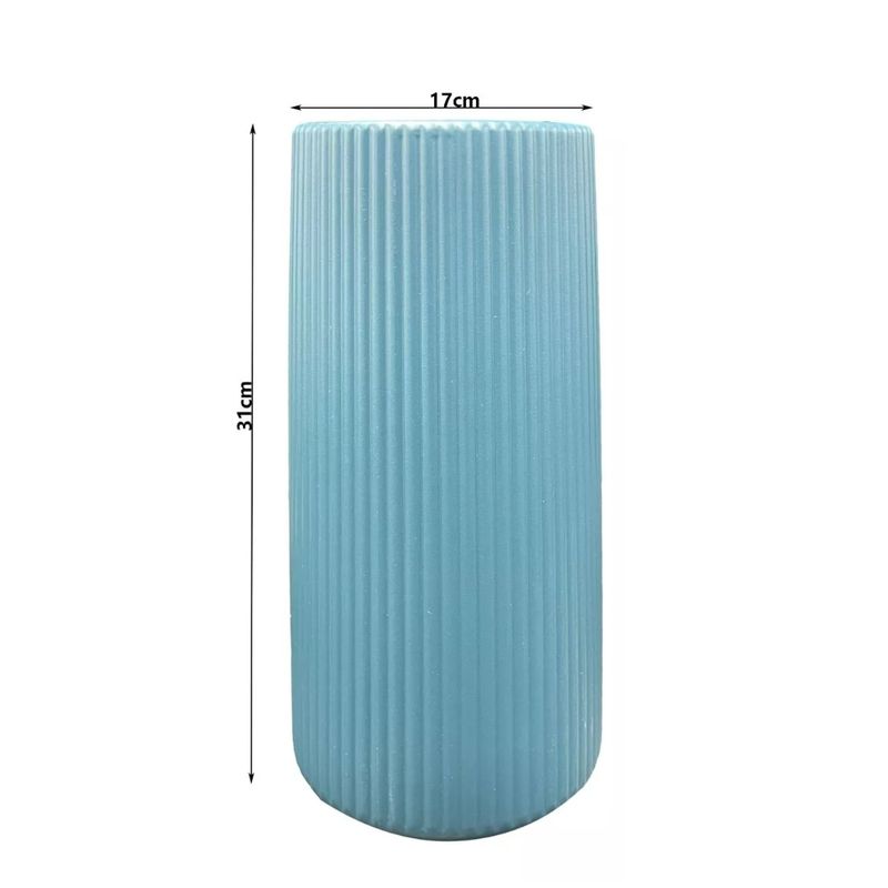 GENERICO - Florero Macetero Decorativo 3l 700ml Forma De Rayas