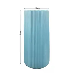GENERICO - Florero Macetero Decorativo 3l 700ml Forma De Rayas