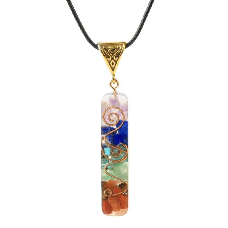 ARTESANA - Collar Protector 7 Chakras Largo