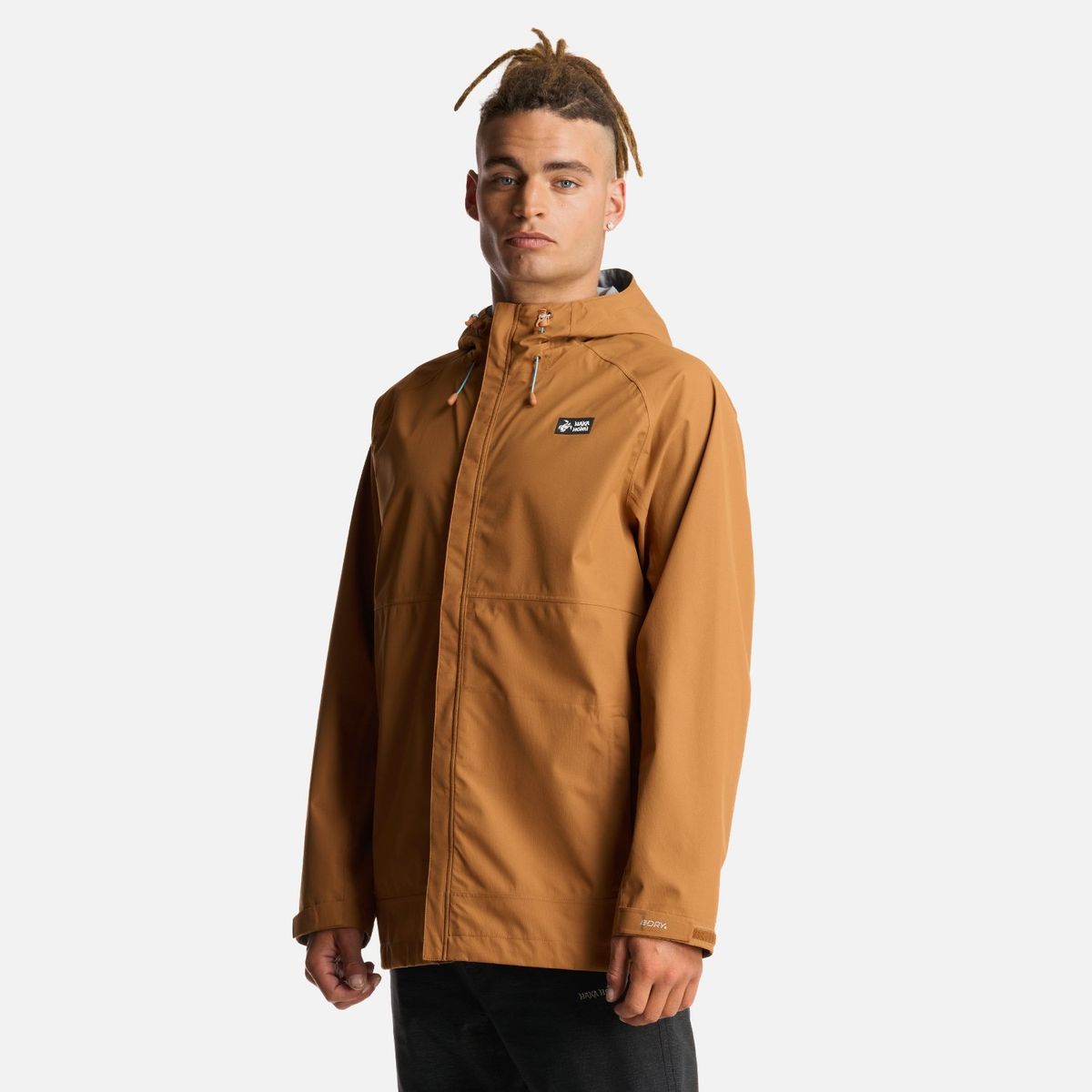 HAKA HONU - Chaqueta Hombre Viento Norte Mostaza Haka Honu