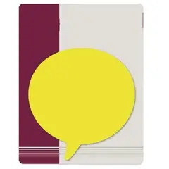 NICE - 1200 Notas Adhesivos Marcad. Post It Neon Papel (Nube) 7x7cm