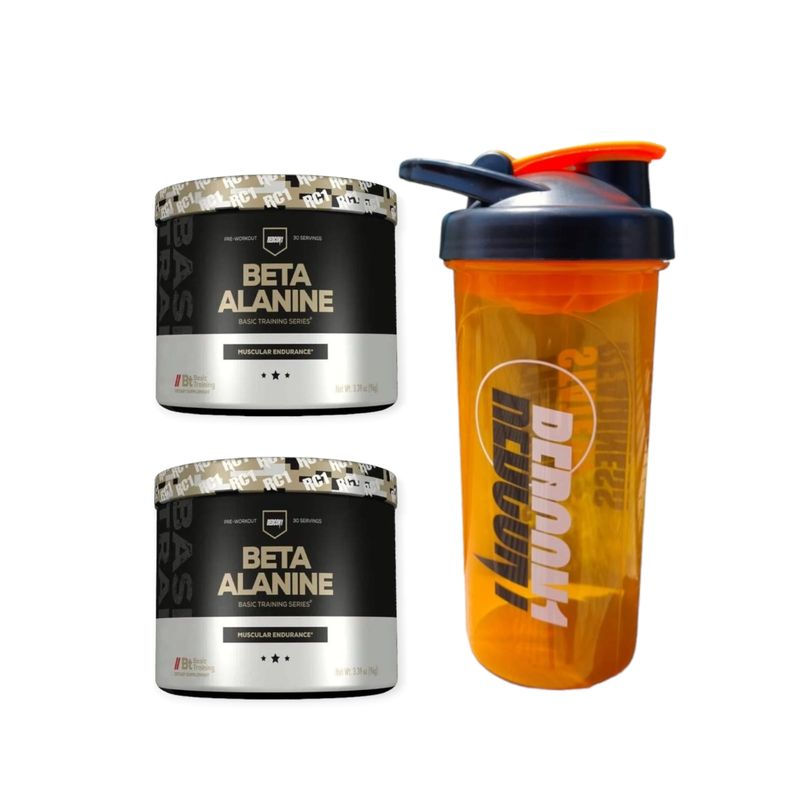 REDCON1 - PACK 2 BETA ALANINA 30SV C/U + SHAKER - REDCON1