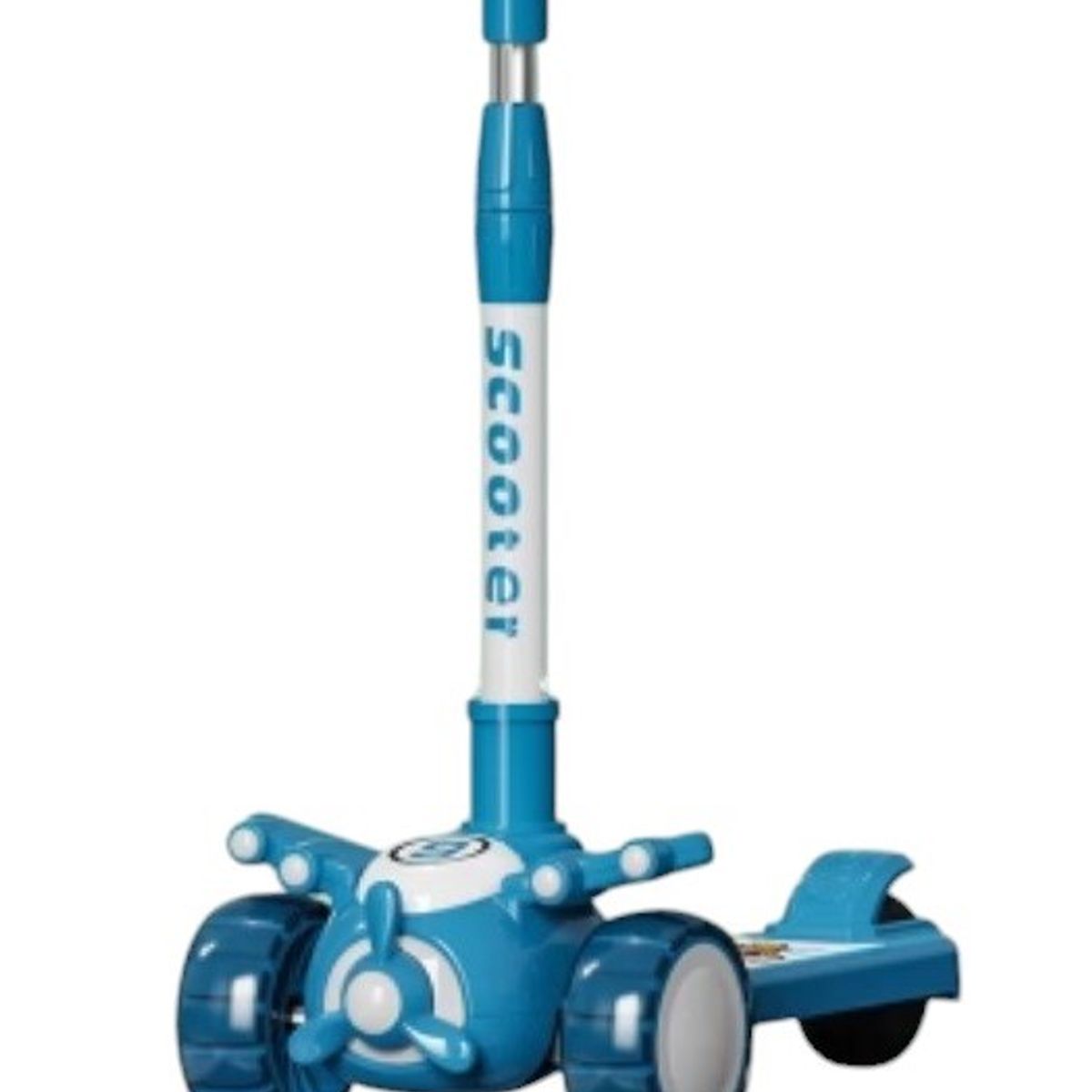 GENERICO - Monopatín Niños Avión Celeste