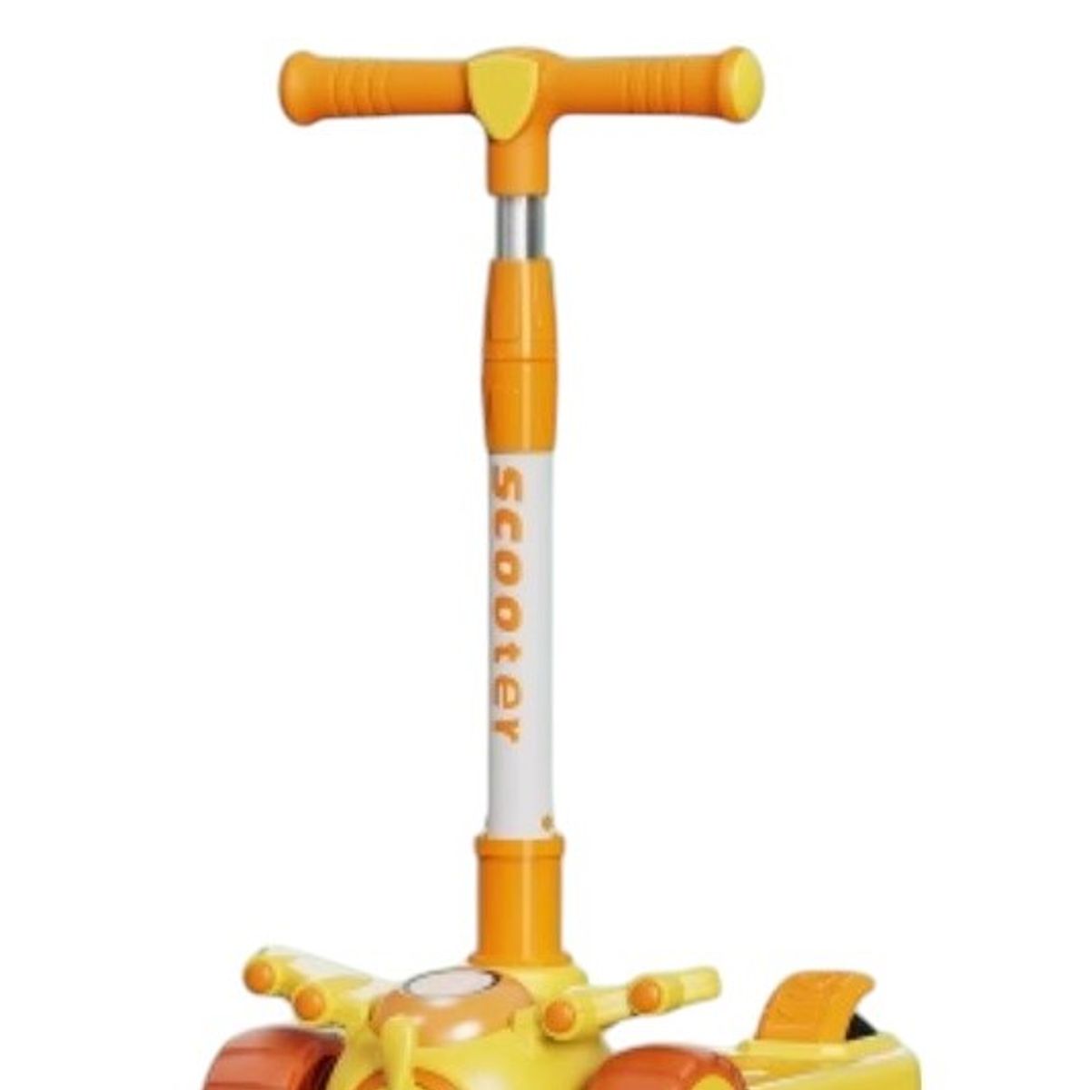 GENERICO - Monopatín Niños Avión Amarillo Naranjo