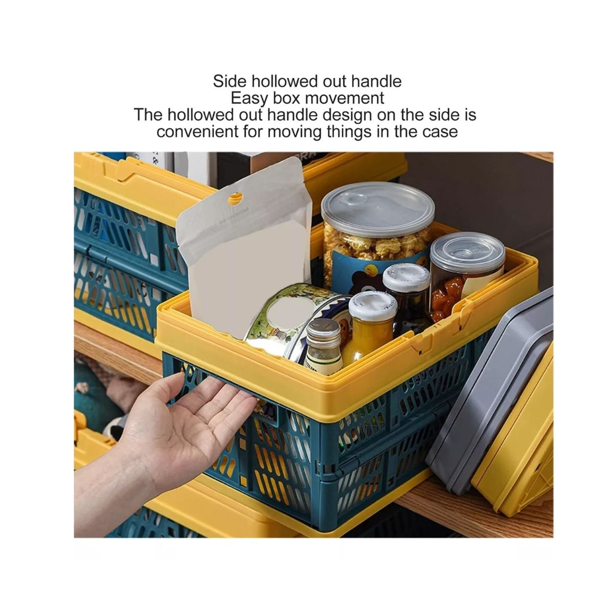 GENERICO - Cestas Organizadoras Plegable Canasto Camping Almacenamiento