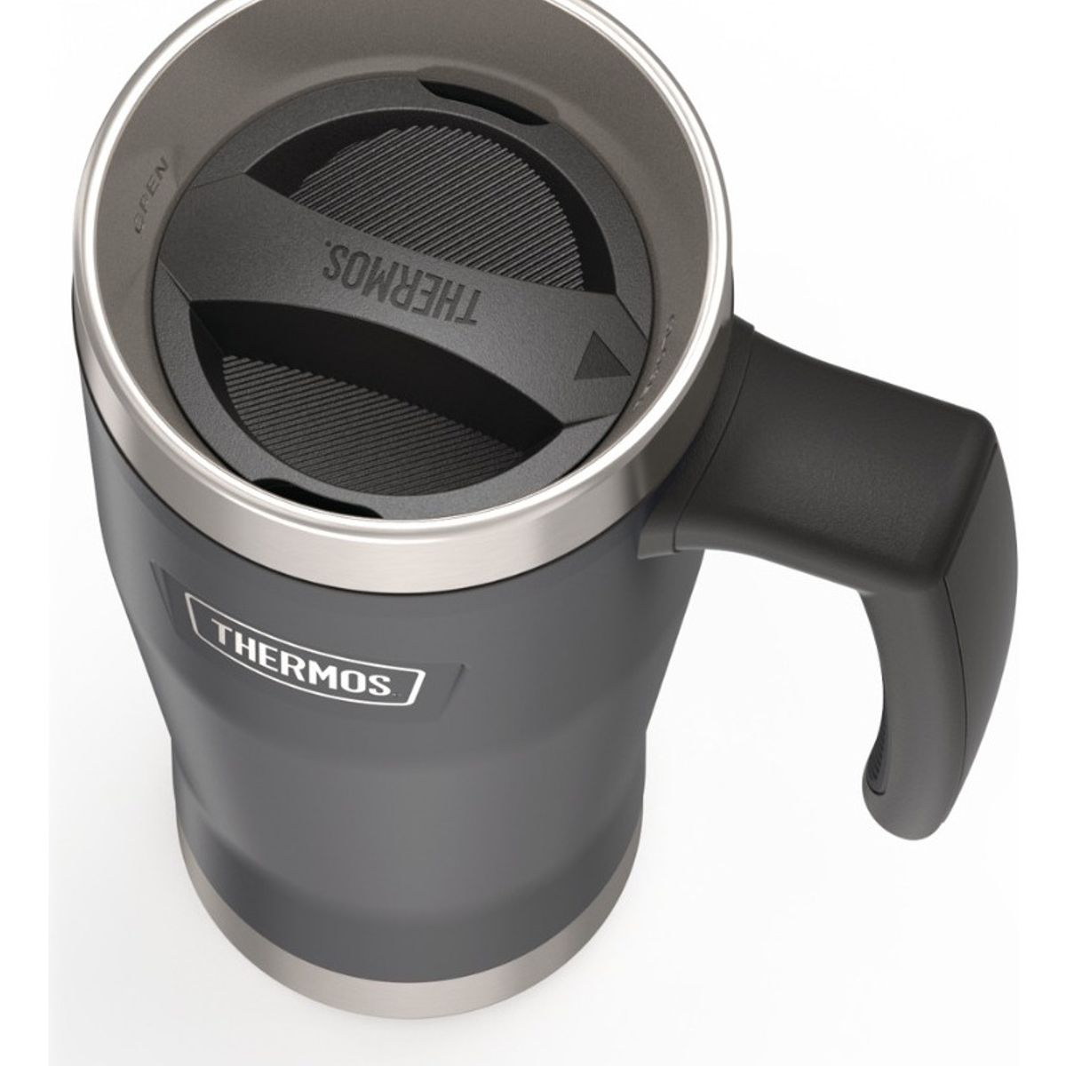 THERMOS - TERMO MUG ACERO INOXIDABLE ICON 470ML GRAFITO
