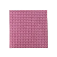 GENERICO - Placa Base Compatible Con Lego 26 Cm 32 X 32 Puntos Rosado