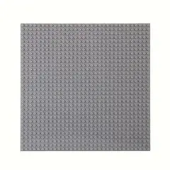 GENERICO - Placa Base Compatible Con Lego 26 Cms. 32 X 32 Puntos Gris