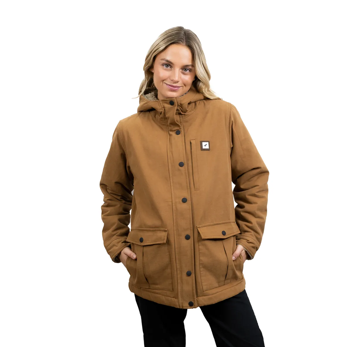 FALCONE - Chaqueta Canvas Reversible Woodstone V2 Mujer Falcone