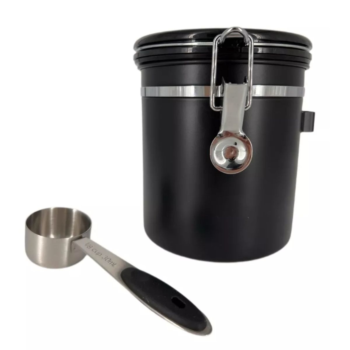 GENERICO - Contenedor Hermético Para Café Color Negro 15lt
