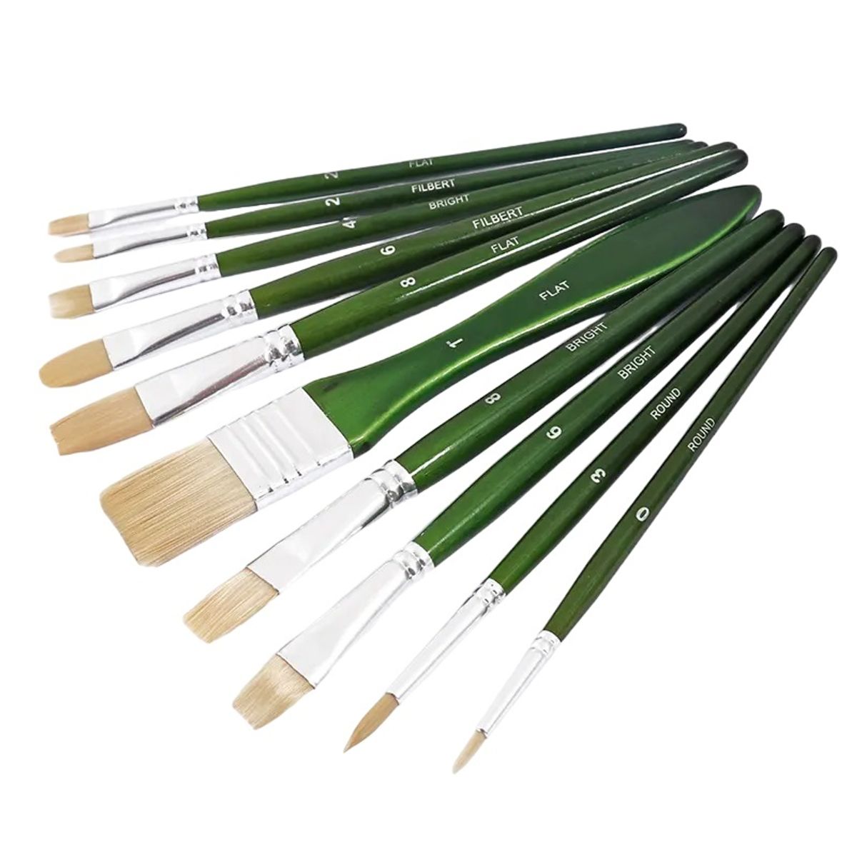 FOSKA - Set de 11 pinceles de color al óleo + Estuche