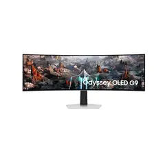 SAMSUNG - 49” Odyssey OLED G9 G93SC DQHD 240Hz Monitor Gamer