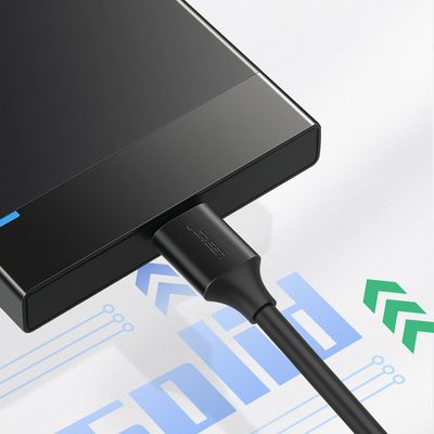 Imagen 2 del producto Cable de Datos 3.0 M/M para Disco Duro Externo USB-A/Micro-B 1 Metro