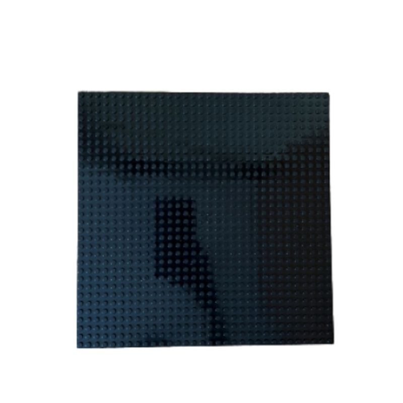 GENERICO - Placa Base Compatible Con Lego 26 Cms. 32 X 32 Puntos Negro