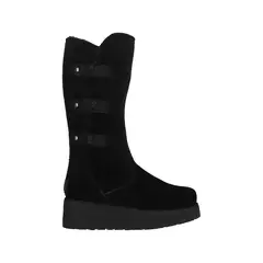 BAMERS - Bota Mujer Cadiz High Cuero Negro