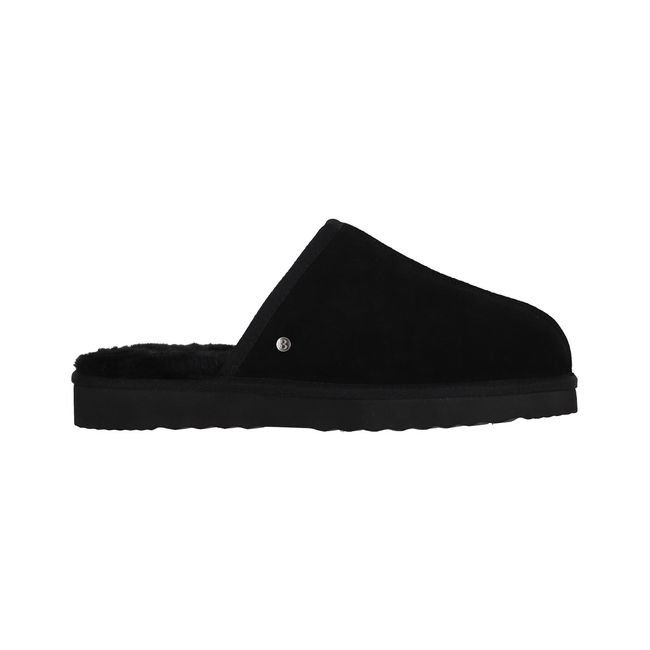 BAMERS - Pantufla Hombre  Bamers Slipper Cuero Negro