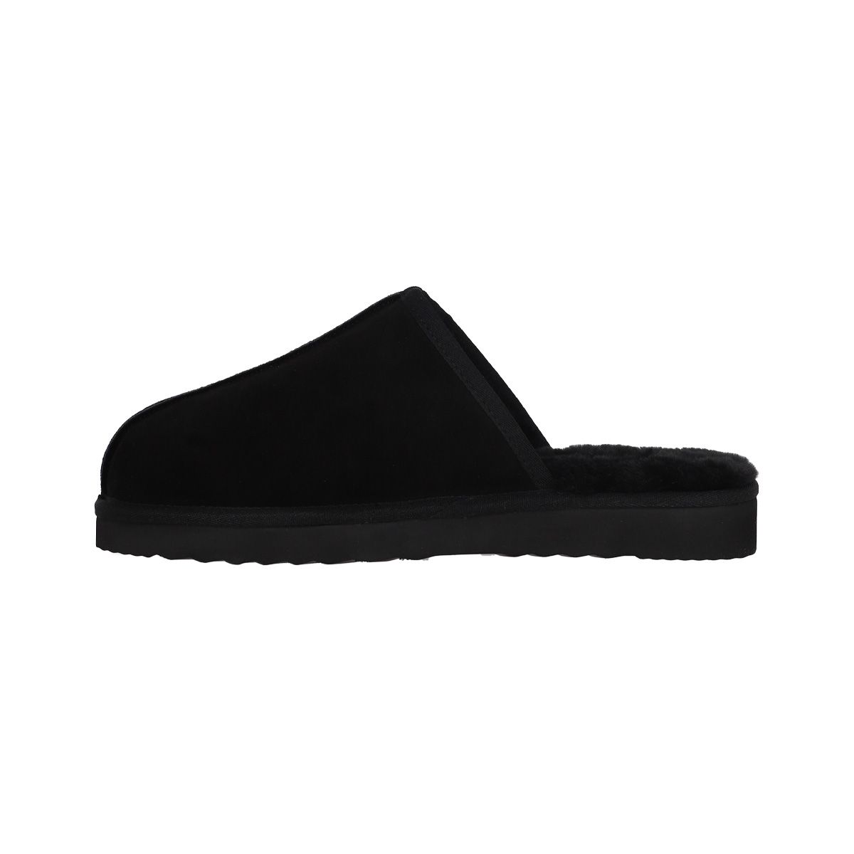BAMERS - Pantufla Hombre  Bamers Slipper Cuero Negro