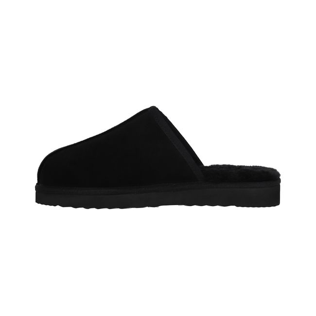 BAMERS - Pantufla Hombre  Bamers Slipper Cuero Negro
