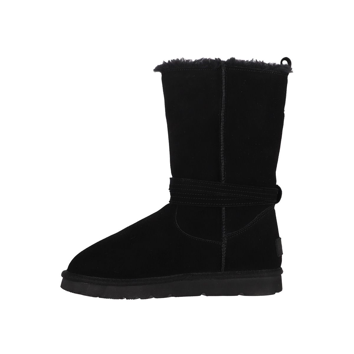 BAMERS - Bota Mujer  Bamers Blast Belt Cuero Negro