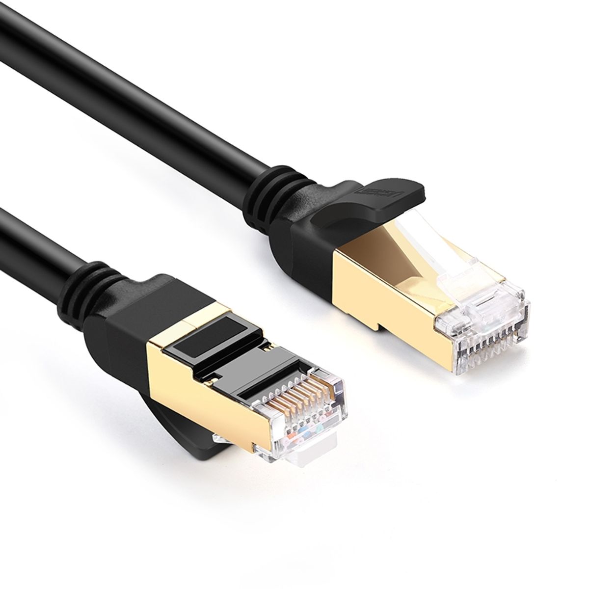 UGREEN - Cable de Red Plano 2 Metros CAT7 UFTP 10Gbps Negro UGREEN NW106