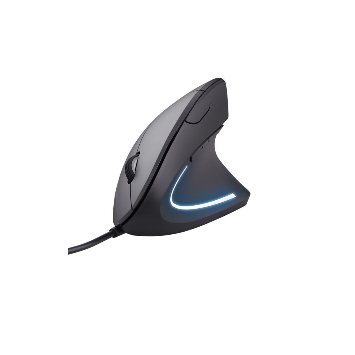 TRUST - Mouse Vertical Ergonómico Alámbrico Trust Verto Negro