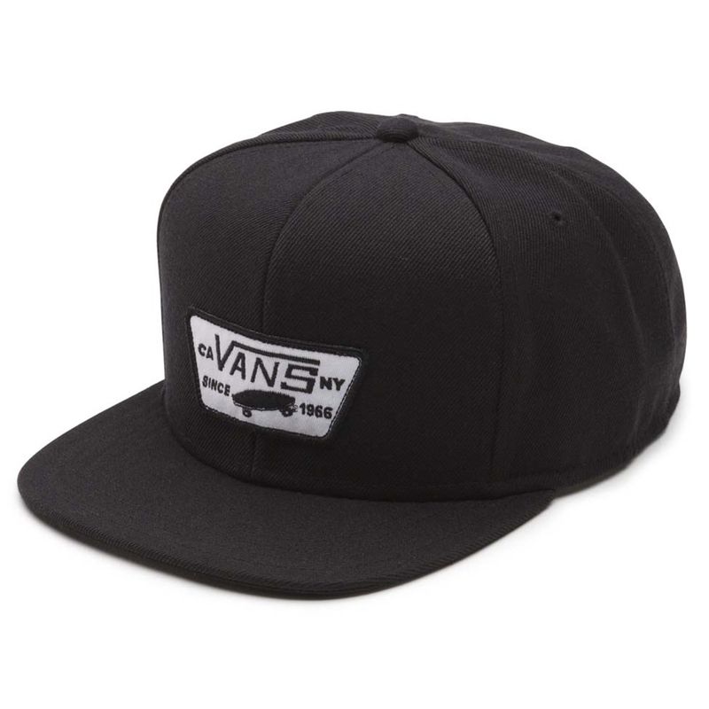 VANS - Jockey Hombre MN FULL PATCH SNAPBACK Negro VANS
