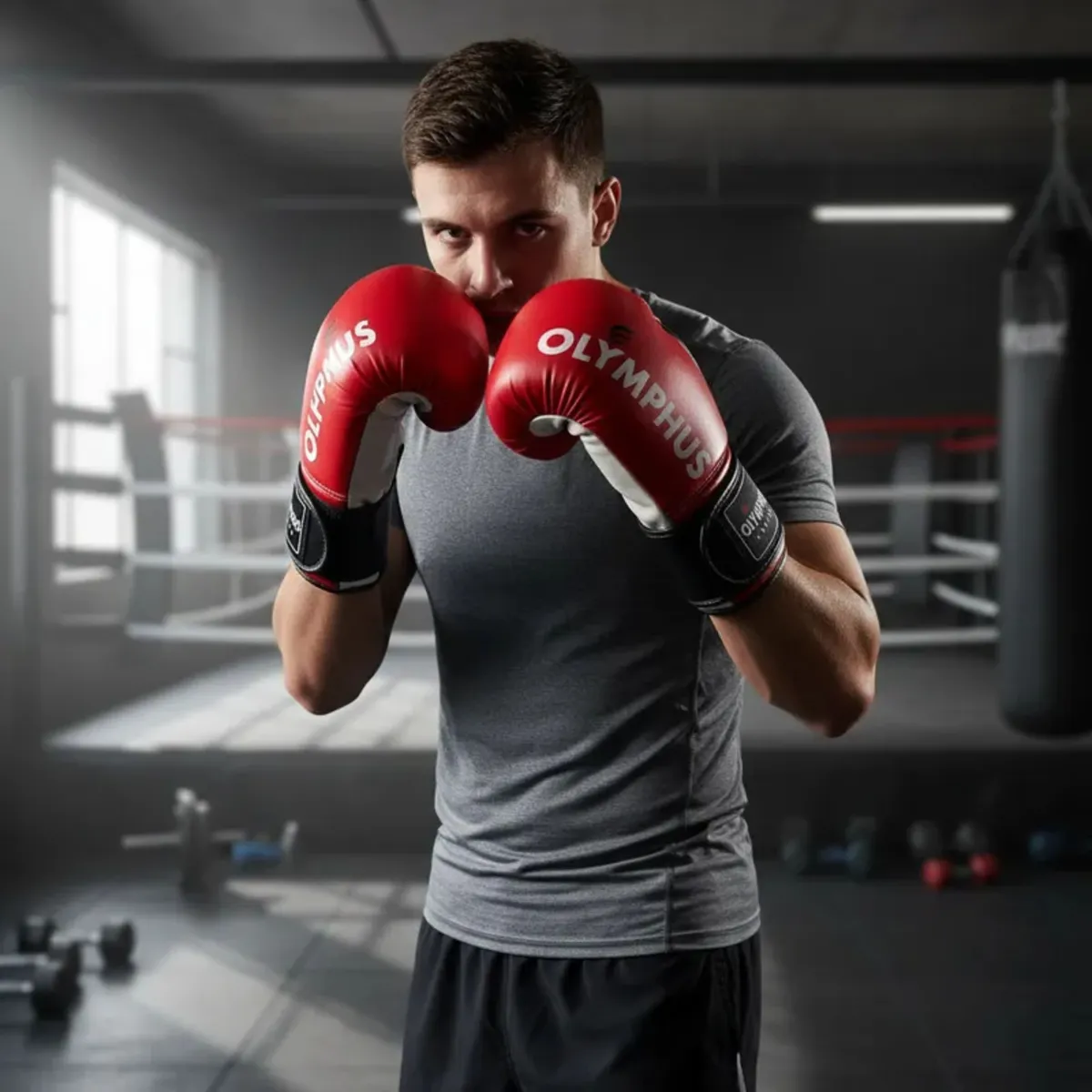 OLYMPHUS - Guantes Boxeo Kickboxing Muay Thai Olymphus Drago PU
