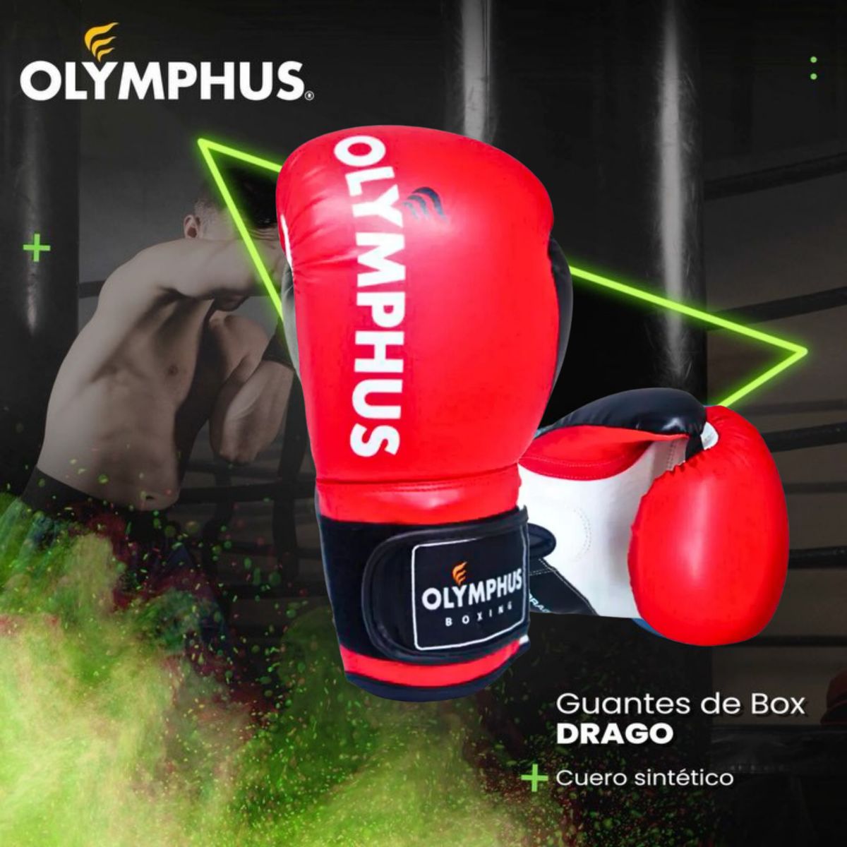 OLYMPHUS - Guante De Boxeo Kickboxing Olymphus Drago