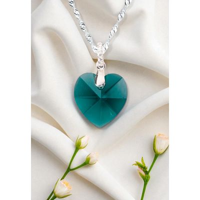 Imagen 2 del producto Collar Gran Romance Plata 925 creado con cristales de Swarovski® Emerald