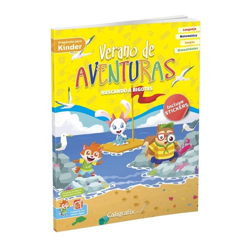 TOP10BOOKS - LIBRO: VERANO DE AVENTURAS. PREPARATE PARA KINDER
