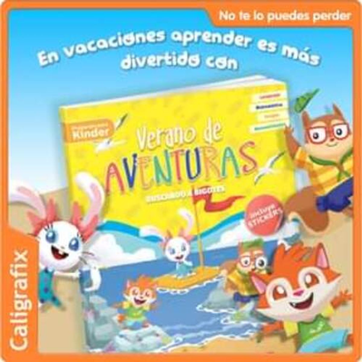 TOP10BOOKS - TEXTO Verano De Aventuras. Preparate Para Kinder