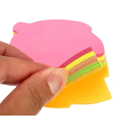NICE - 1200 Notas Adhes Marcad. Post Neon Papel (hoja) 7.6x6.5cm